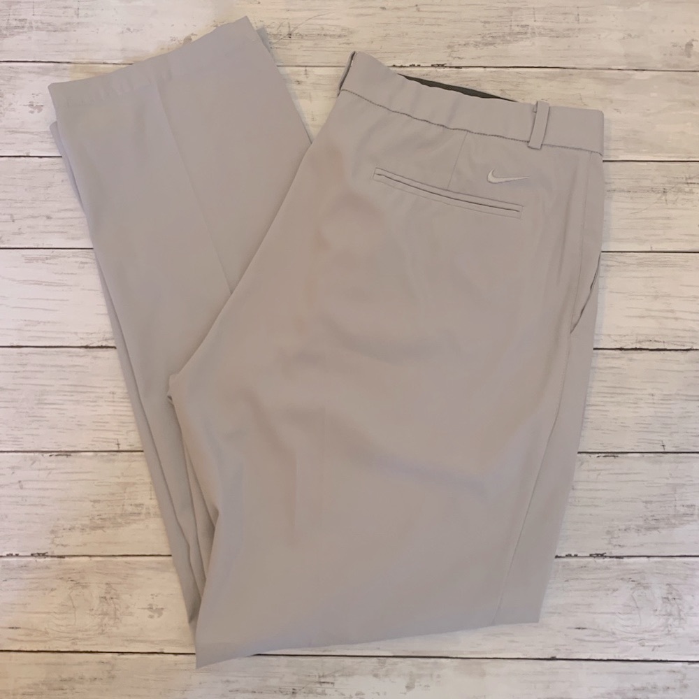 Nike Golf Mens Pants, Gray - Standard Fit - Dri-fit - size 36x30